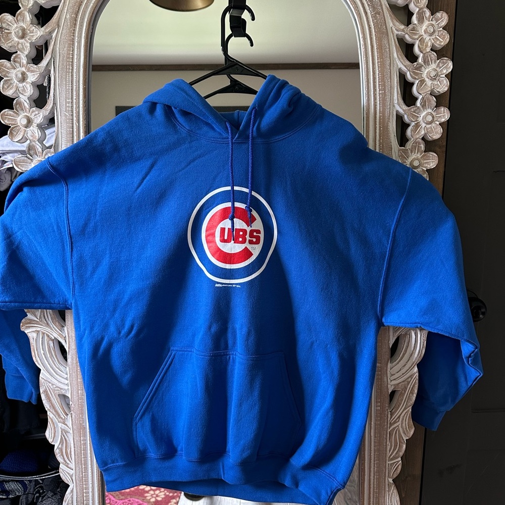 Gildan Royal Blue Hoodie with Cubs Emblem
